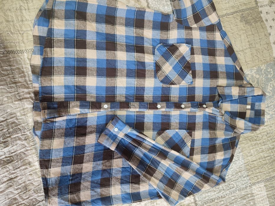 Сорочка жіноча в клітинку