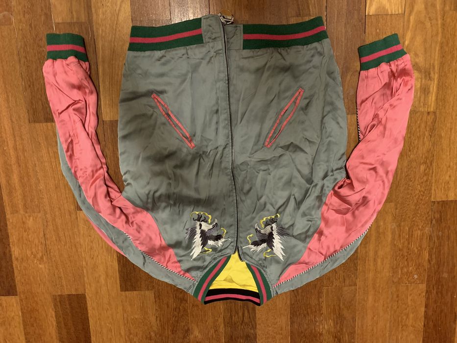 Kurtka/ bluza dwustronna Rozmiar M Diesel z wyszywanymi motywami ptaki