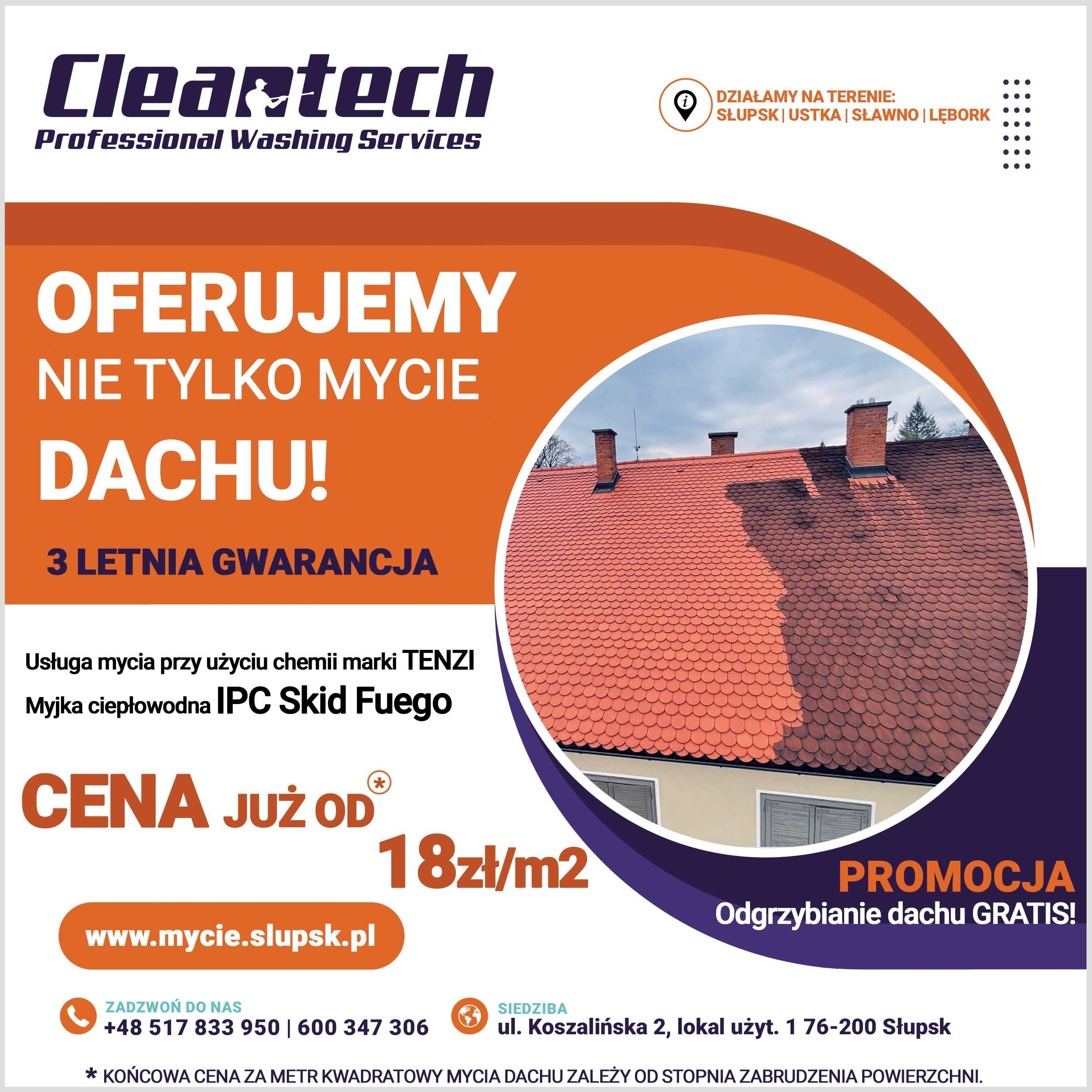 Mycie Dachu. Mycie dachòw - Słupsk | Ustka | Lębork | Bytów | Sławno