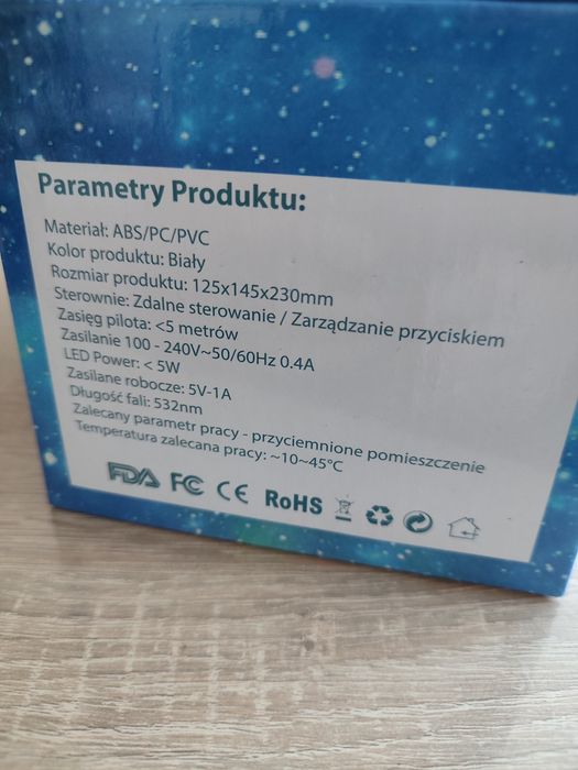 Lampka, projektor dla dzieci