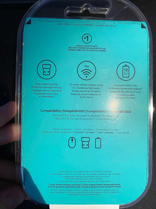 NOWA! Bezprzewodowa myszka Logitech M185