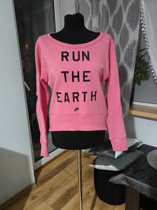 Bawełniana różowa bluza sportowa damska Nike XS 100% bawełny