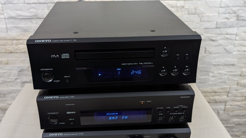 Onkyo A-933 /  T-433 / C-733 Audiofilska wieża stereo