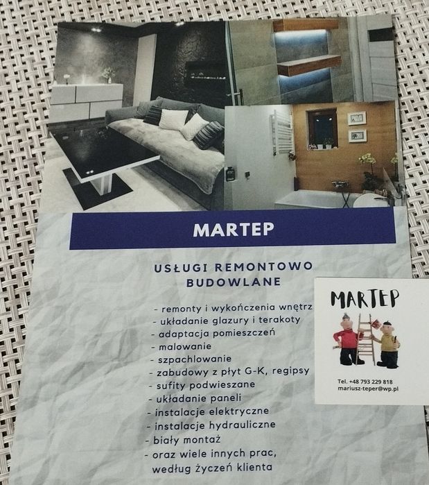 Remonty i wykończenia wnetrz