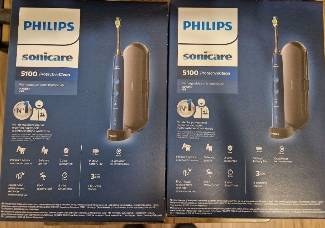 Новые Оригинальные Philips Sonicare 5100