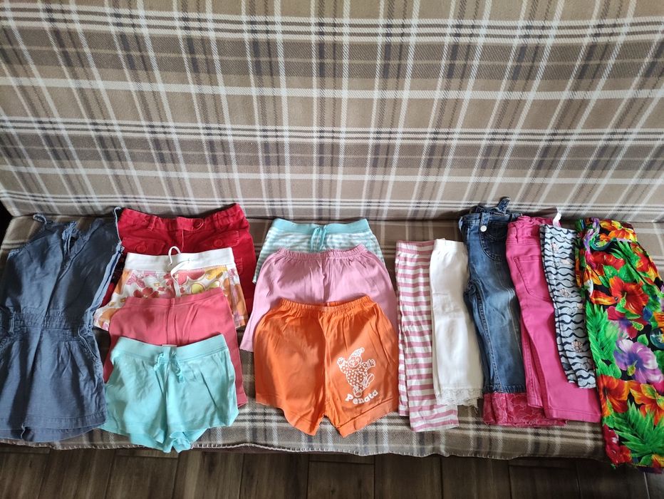 Mega paka ubrań dla dziewczynki rozmiar 4/5 lat wiosna-lato
