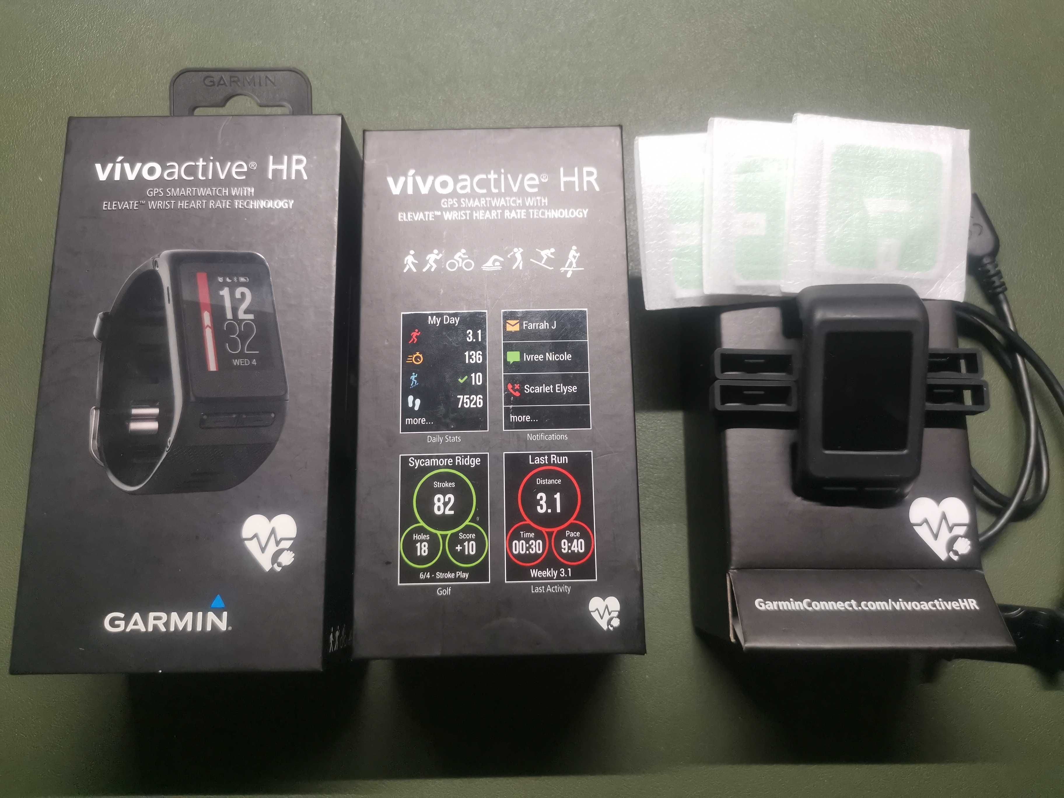 Garmin Vivoactive HR - smartwatch w/ GPS