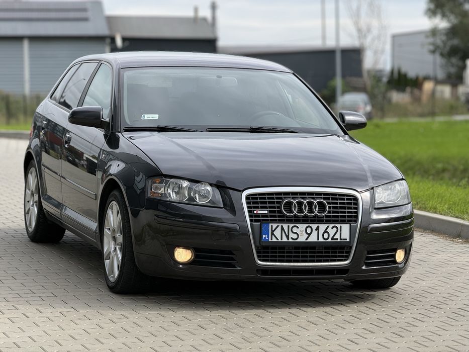 Audi A3 S-line, 2.0 TDI/170 koni DSG, 2007 r.