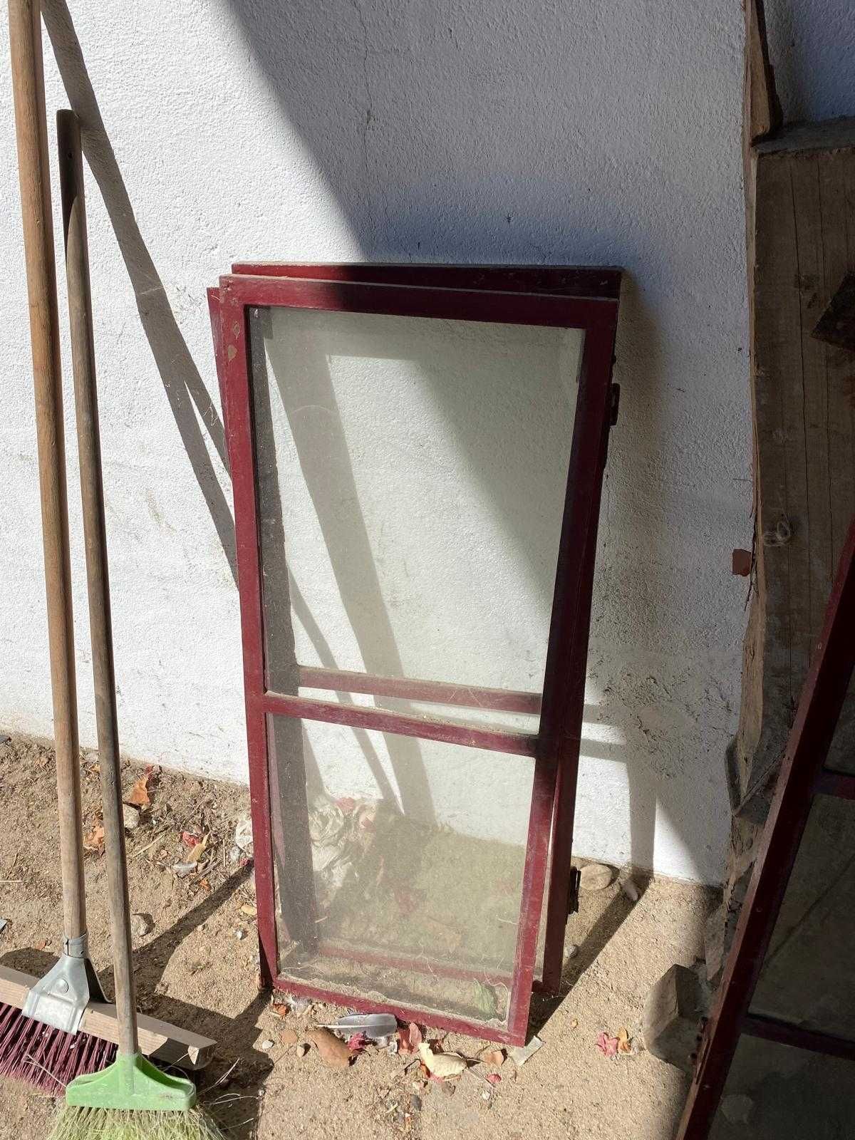 Porta + janela ferro
