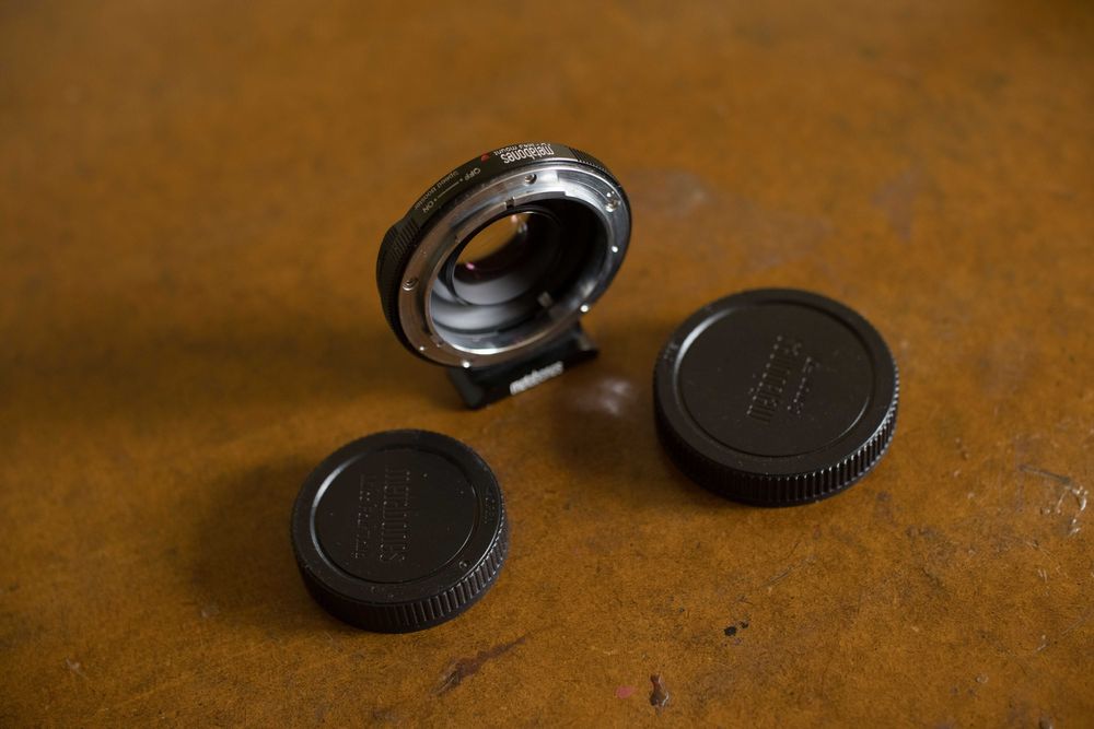 Metabones Speedbooster Canon FD - Micro Four Thirds x0.7 +1 stop