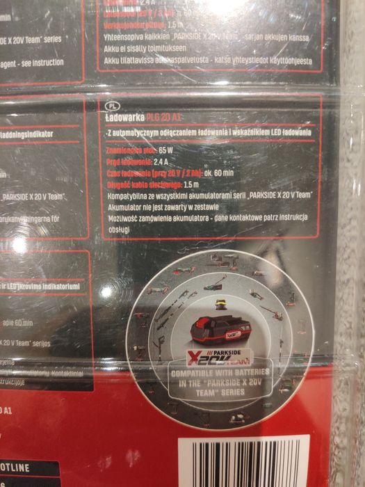 Ładowarka Parkside Charger PLG 20 A1