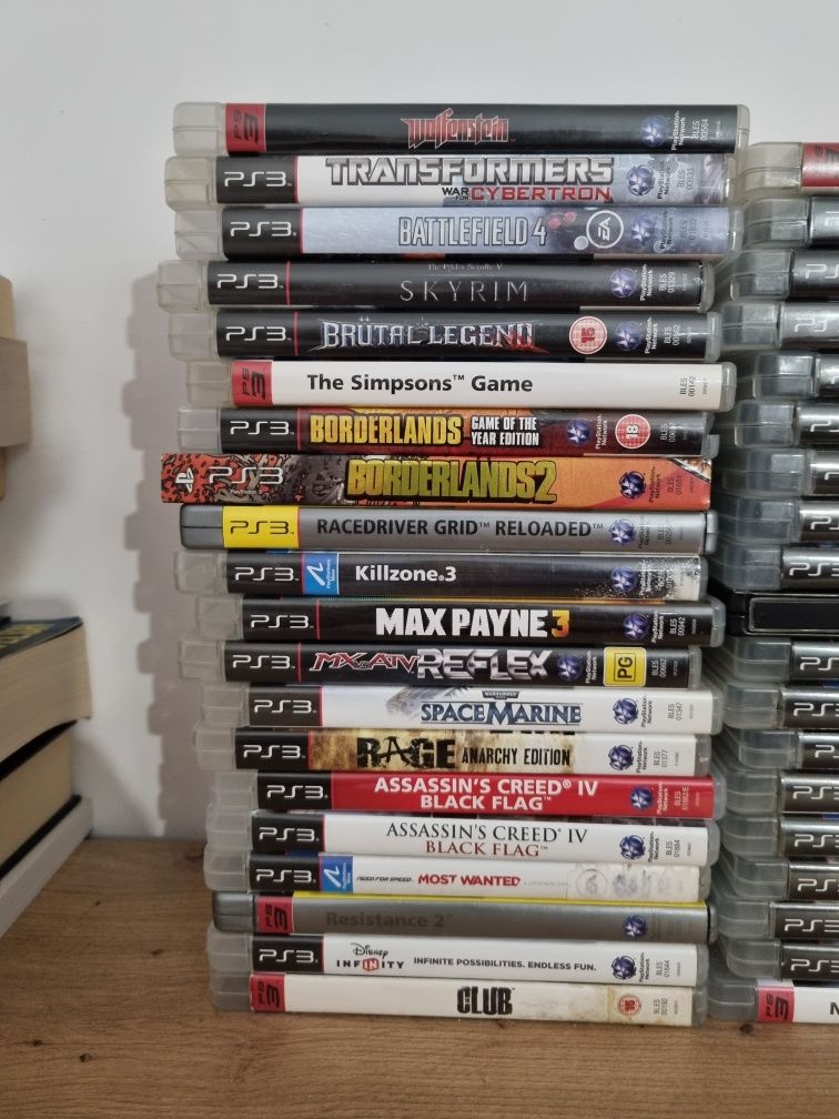 Zestaw pakiet gier ps3 plasytation 3 konsola okazja