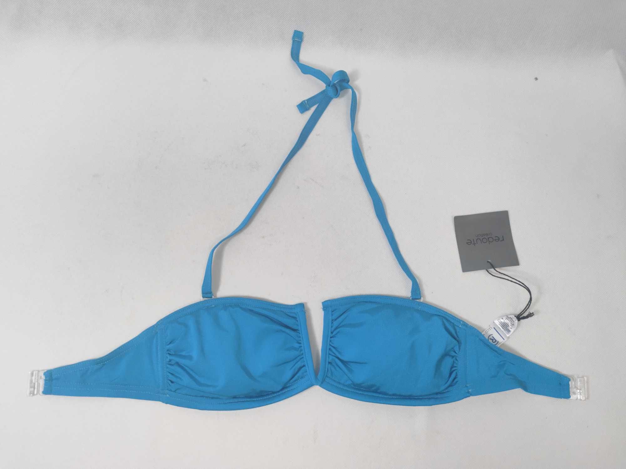 Strój kąpielowy 34 komplet dwuczęściowy turkusowy bikini 34 ST0202/1