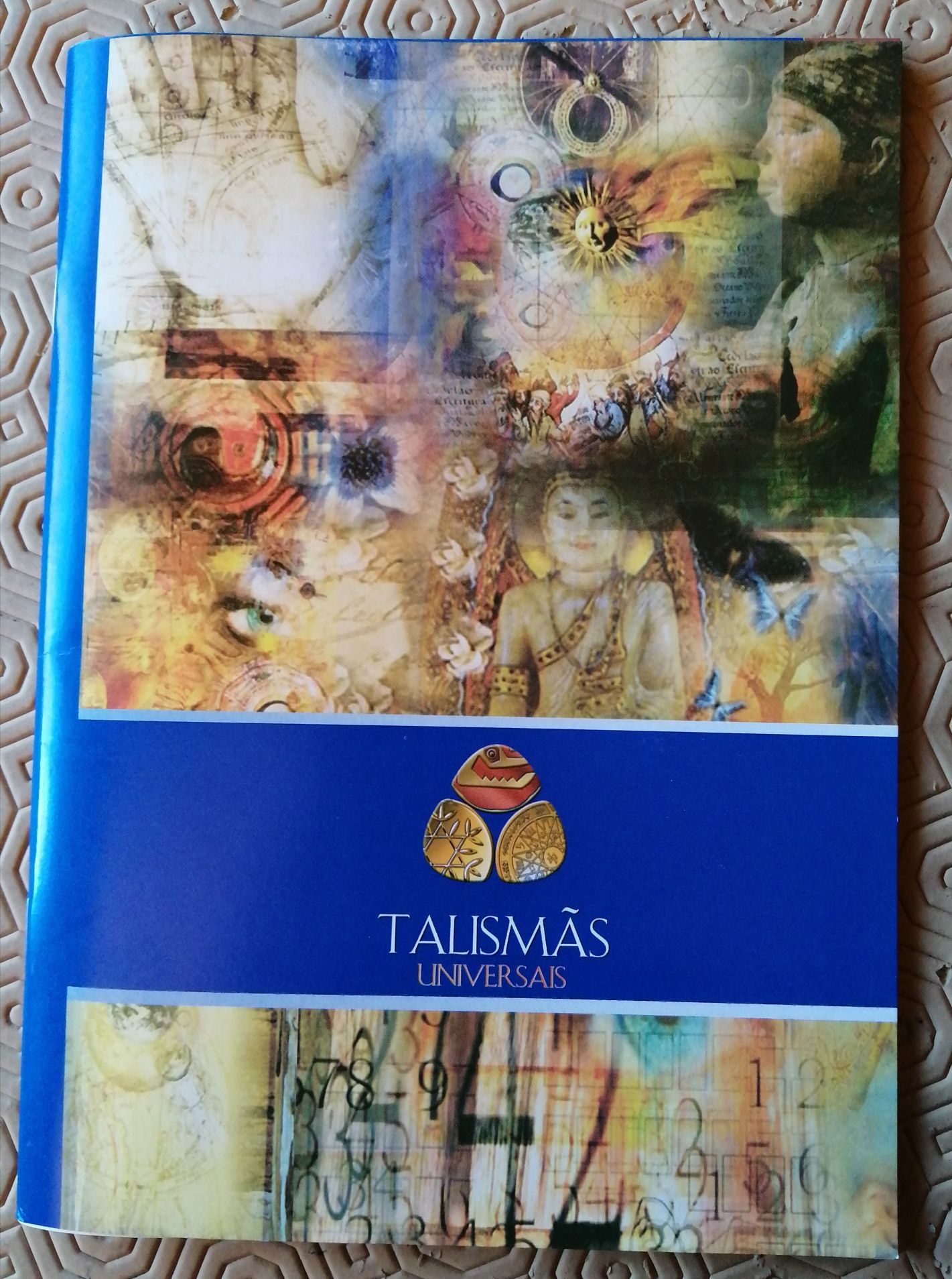 48 Talismãs com banho de ouro