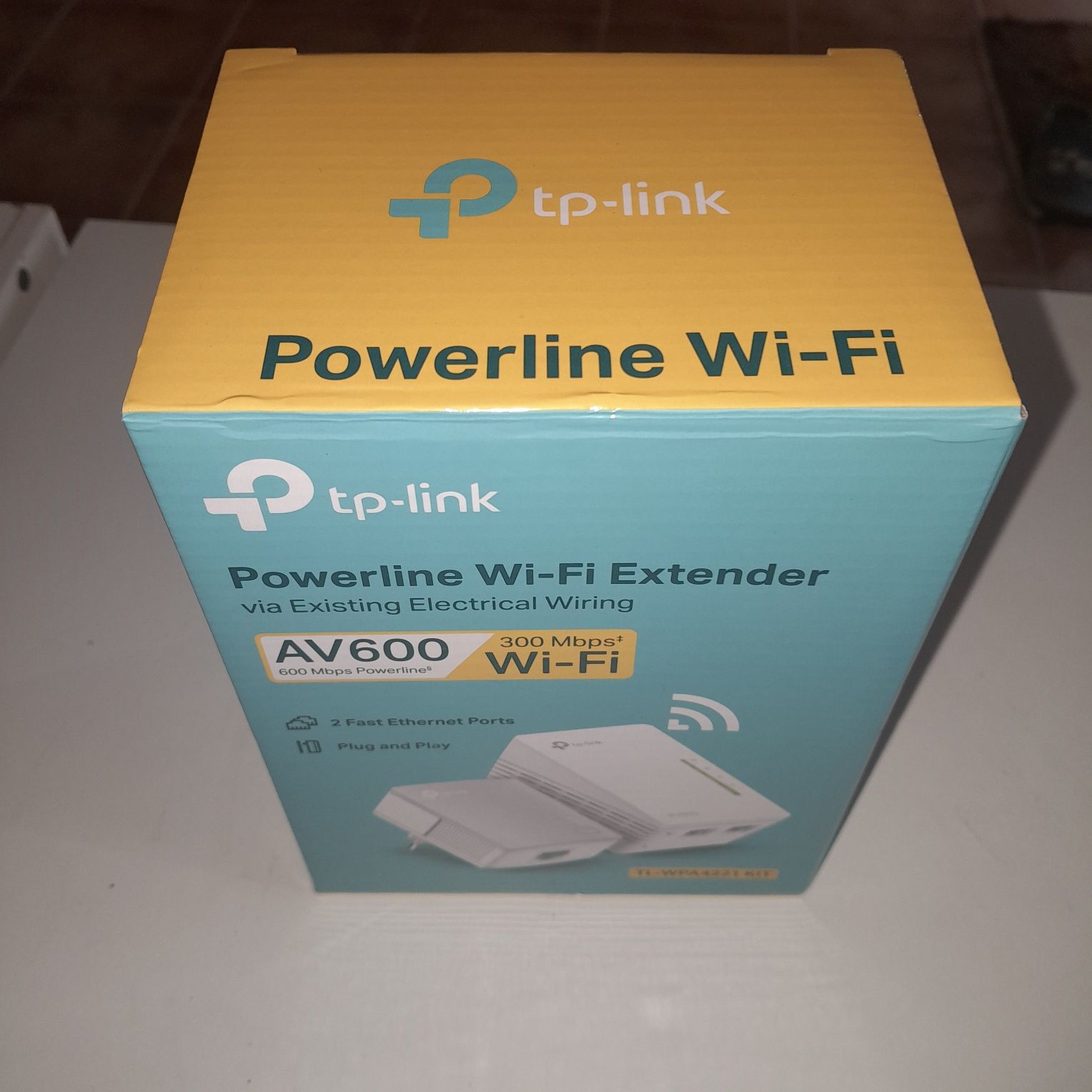 Extensor  de alcance  Wifi Tp-link TL -WPA4221 KIT
