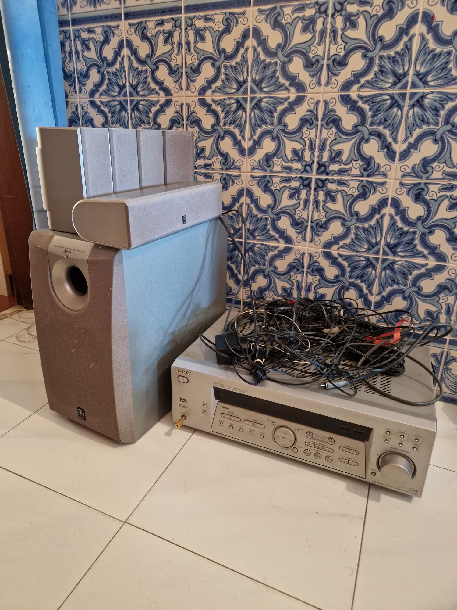 Sistema de som surrond Sony