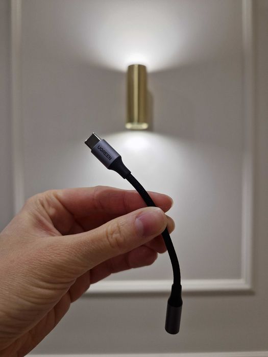 Kabel Ugreen przejściówka do słuchawek mini jack 3,5mm na USB-C