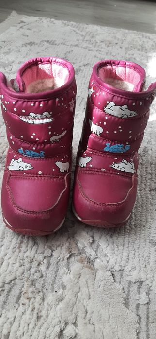 Дутики , ботинки зимні , черевики для дівчинки