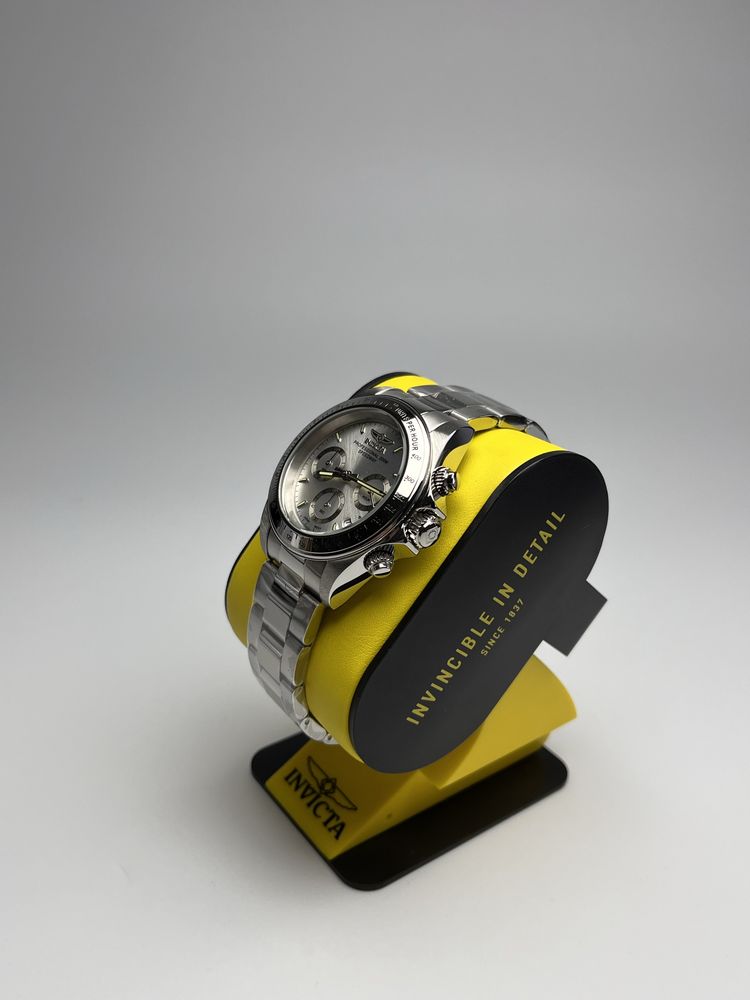 Invicta 14381, invicta chronograph, сріблястий чоловічий годинник
