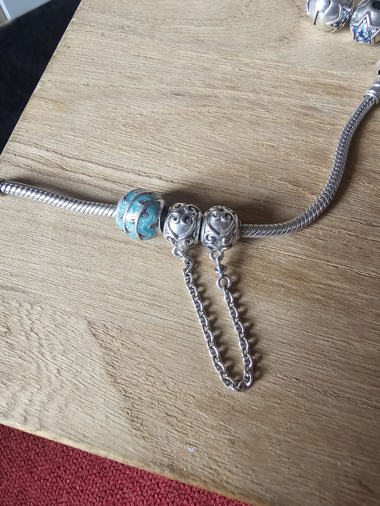 Pandora tamanho  19 cm cm brinde e trinco  original