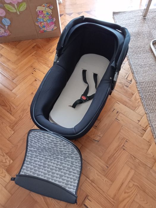 TRIO JANÉ: Carrinho Epic + Ovo Strata + Alcofa Transporter 2