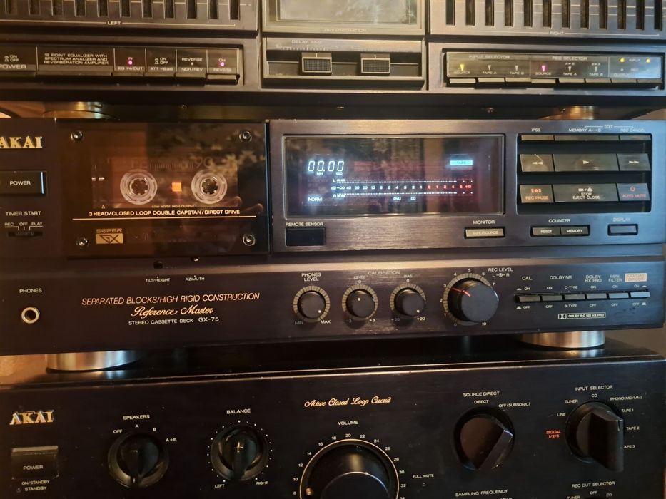 Кассетная дэка Akai  gx - 75