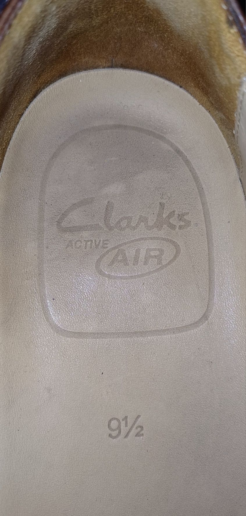 Buty męskie skórzane Clarks rozmiar 44