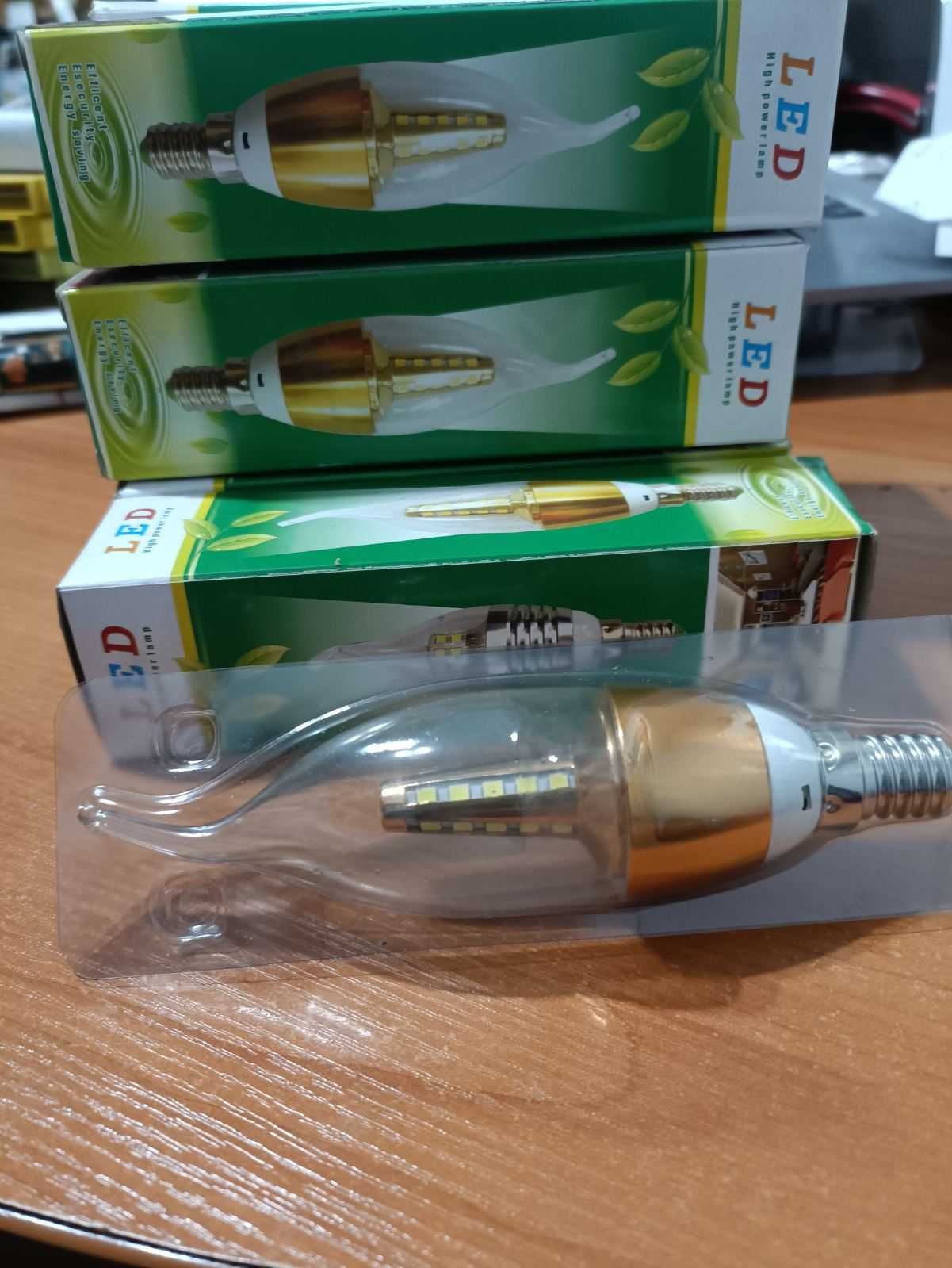 Лампа светодиодная e14 LED 5 Вт (цена за 7 штук)