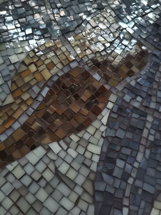 Stolik kawowy Mozaika Słońce i Księżyc