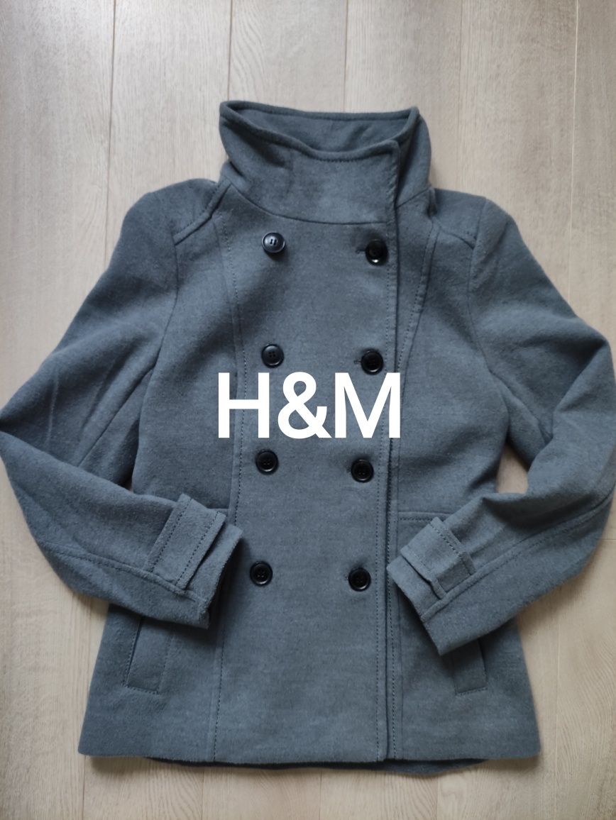 Krótka kurtka płaszczyk płaszcz H&M