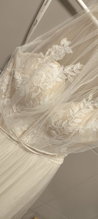 Suknia ślubna rustykalna/boho