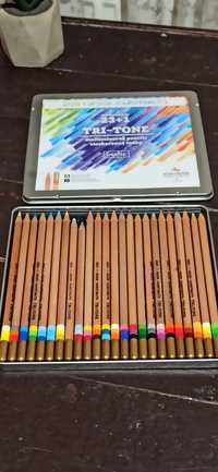 Цветные карандаши Koh-i-Noor Tri-Tone 23 цветов + 1 карандаш-блендер