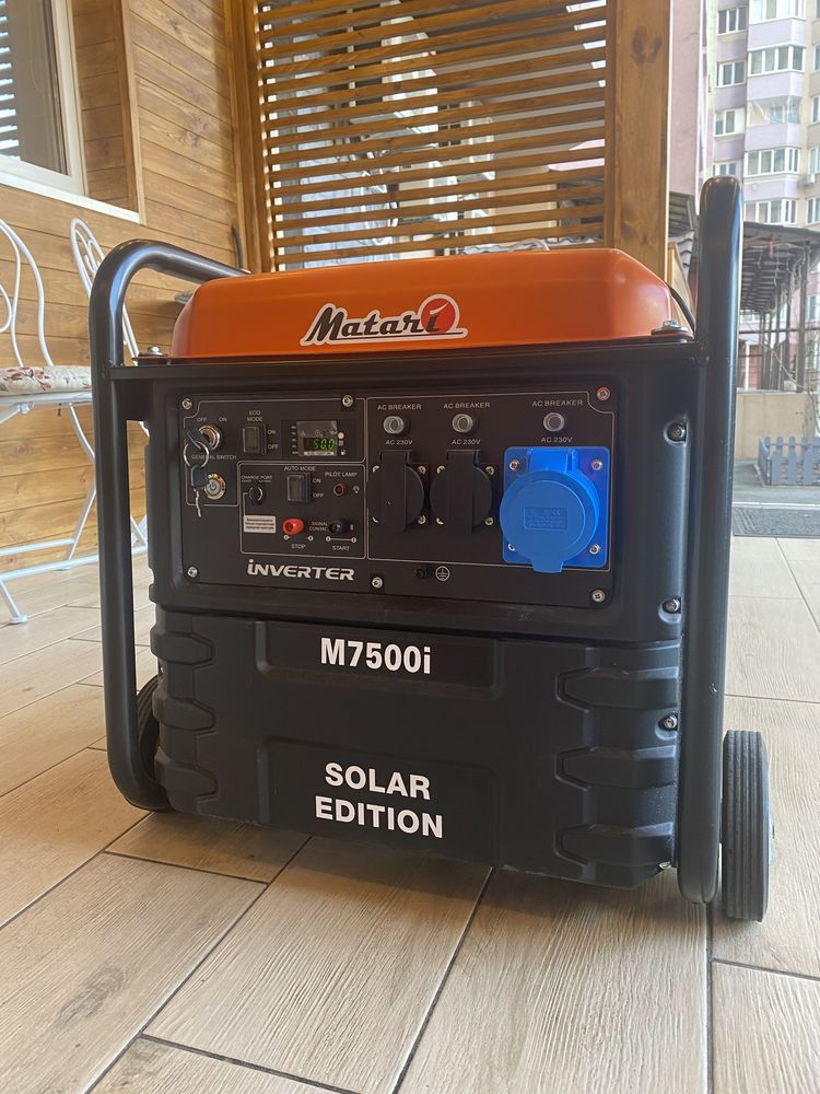 Продам Новый Инверторный Генератор Matari 7.5 Kw