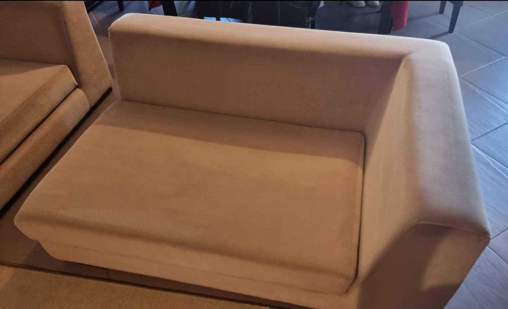 Oportunidade única sofá e chaise lounge