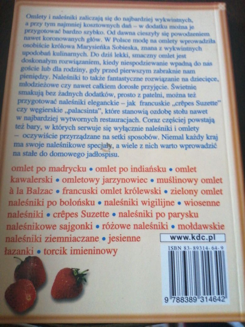 Najlepsze naleśniki i omlety Małgorzata Caprari