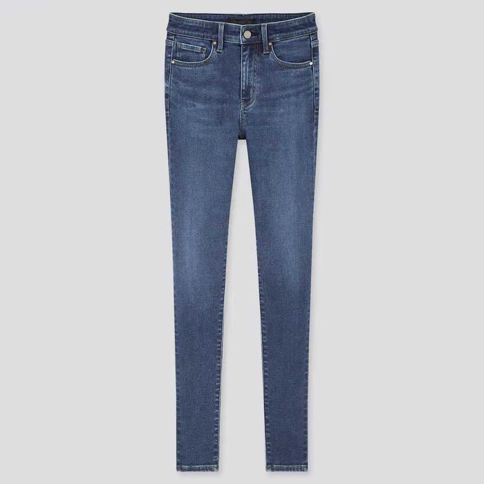 Женские утепленные джинсы Uniqlo HEATTECH SKINNY FIT JEANS