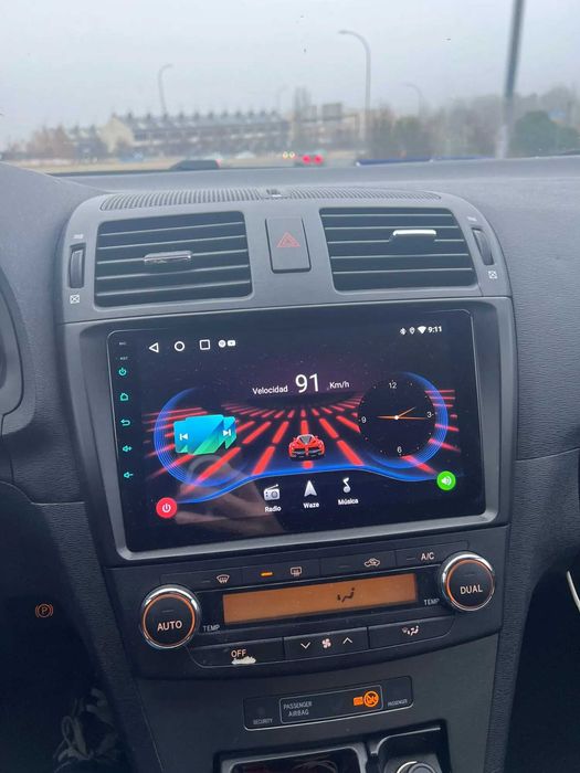 Auto Radio Toyota Avensis Android 2Din Ano 2008 até 2015