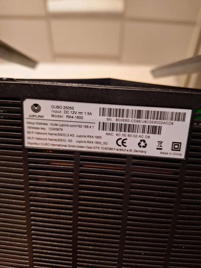 Router juplink 6