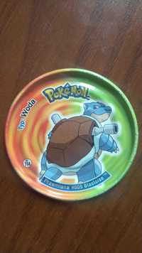 Pokemon big metal tazo Blastoise