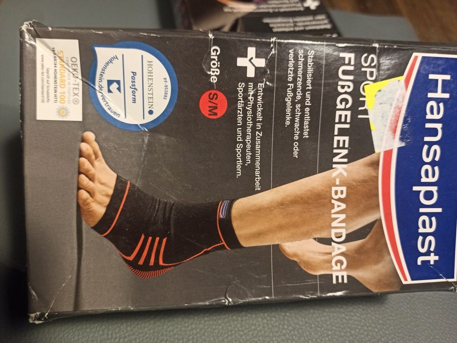 Orteza stabilizator stawu skokowego S/M Hansaplast