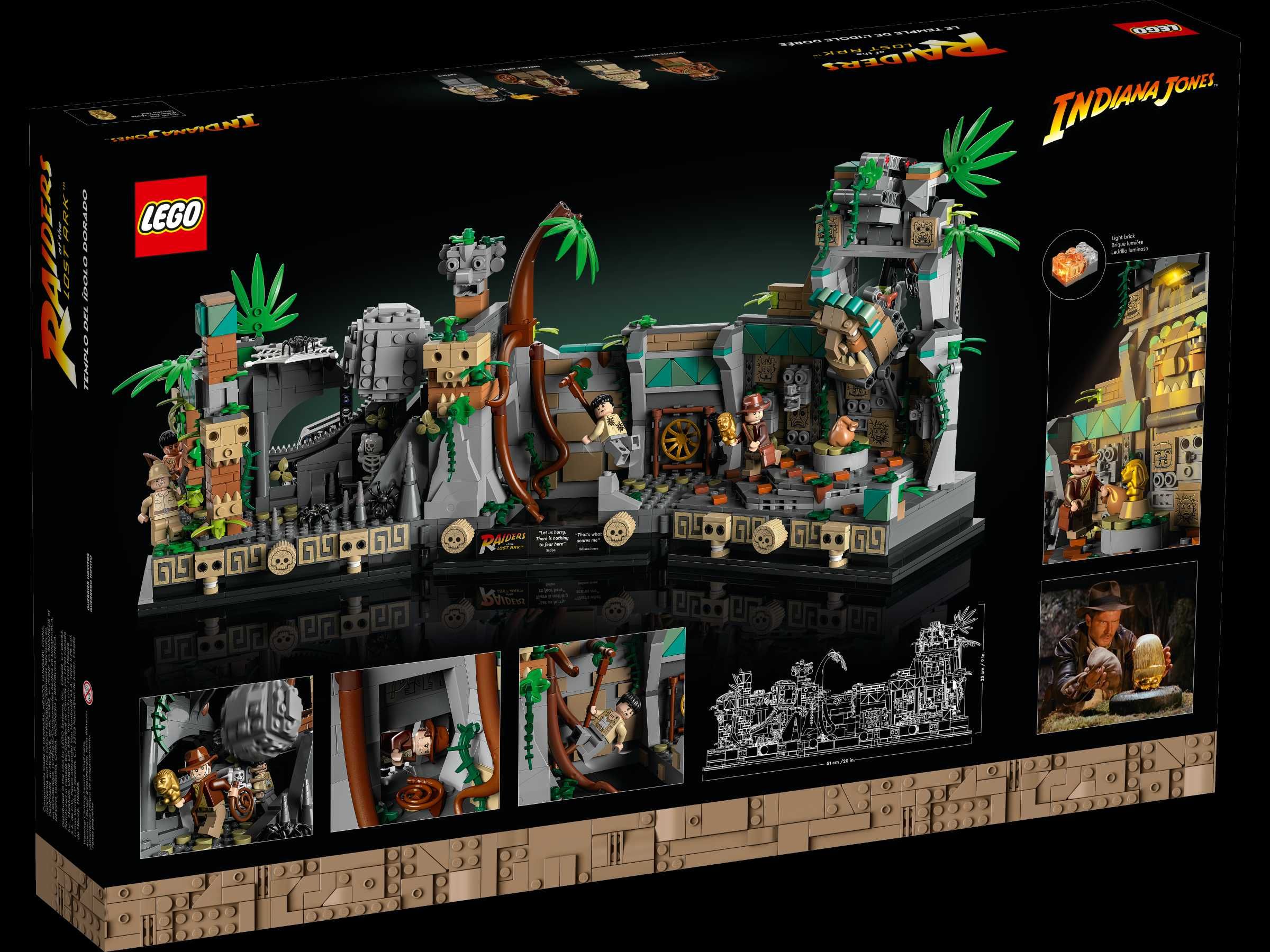 Конструктор LEGO Indiana Jones: Temple of the Golden Idol (77015)