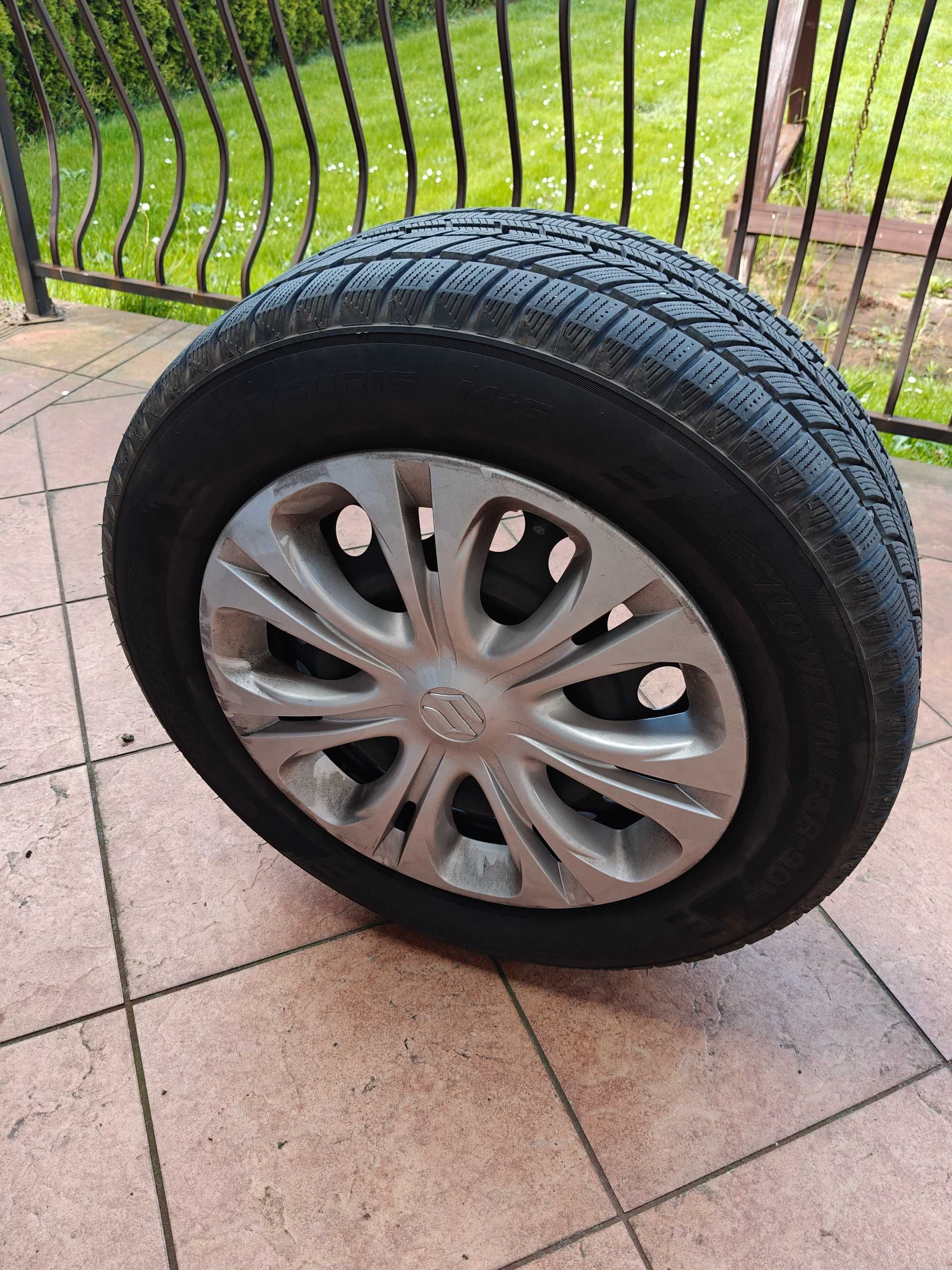 Opony zimowe FORTUNE SNOWUFUN FSR-901 215/60R16+felgi+kołpaki SUZUKI