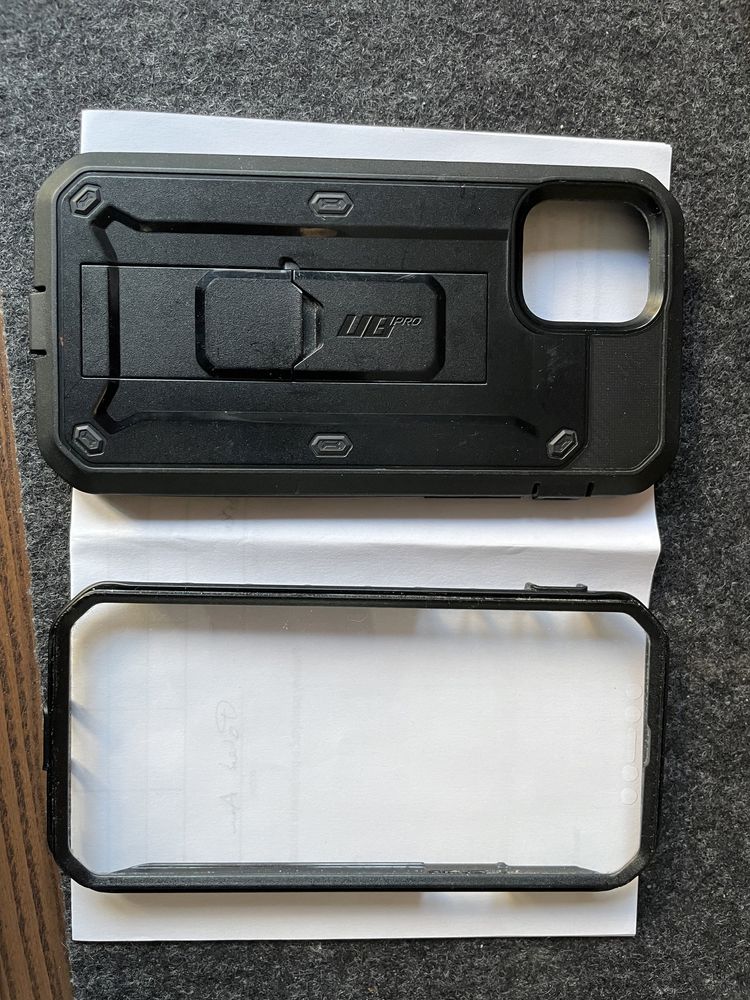 Etui z klapką Supcase do iPhone 12/12 Pro UB Pro czarny