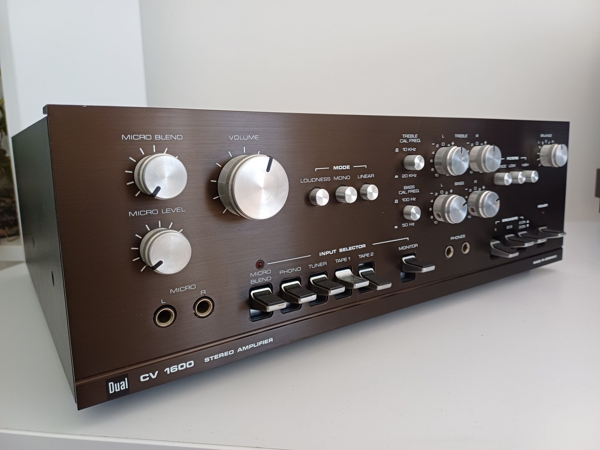 Wzmacniacz DUAL CV1600- piękne brzmienie.