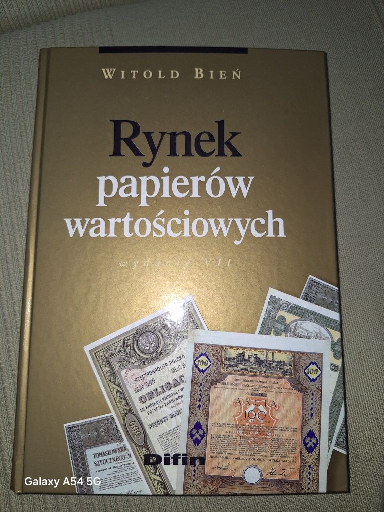 Witold Bień Rynek papierów wartościowych [BRSZP1]