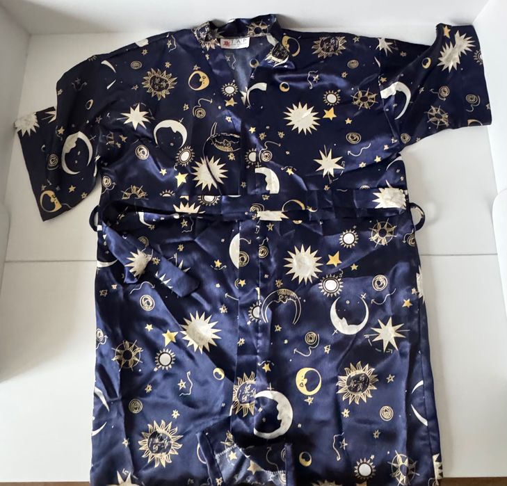 Жіночий халат с- м новий синій