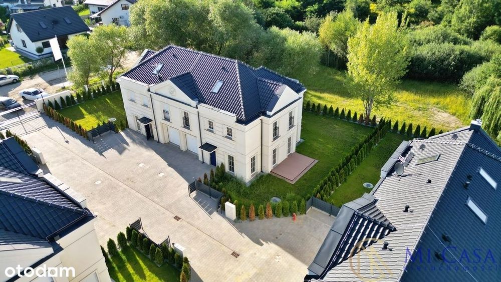 Luksusowa willa wielkomiejska z ogrodem i garażem