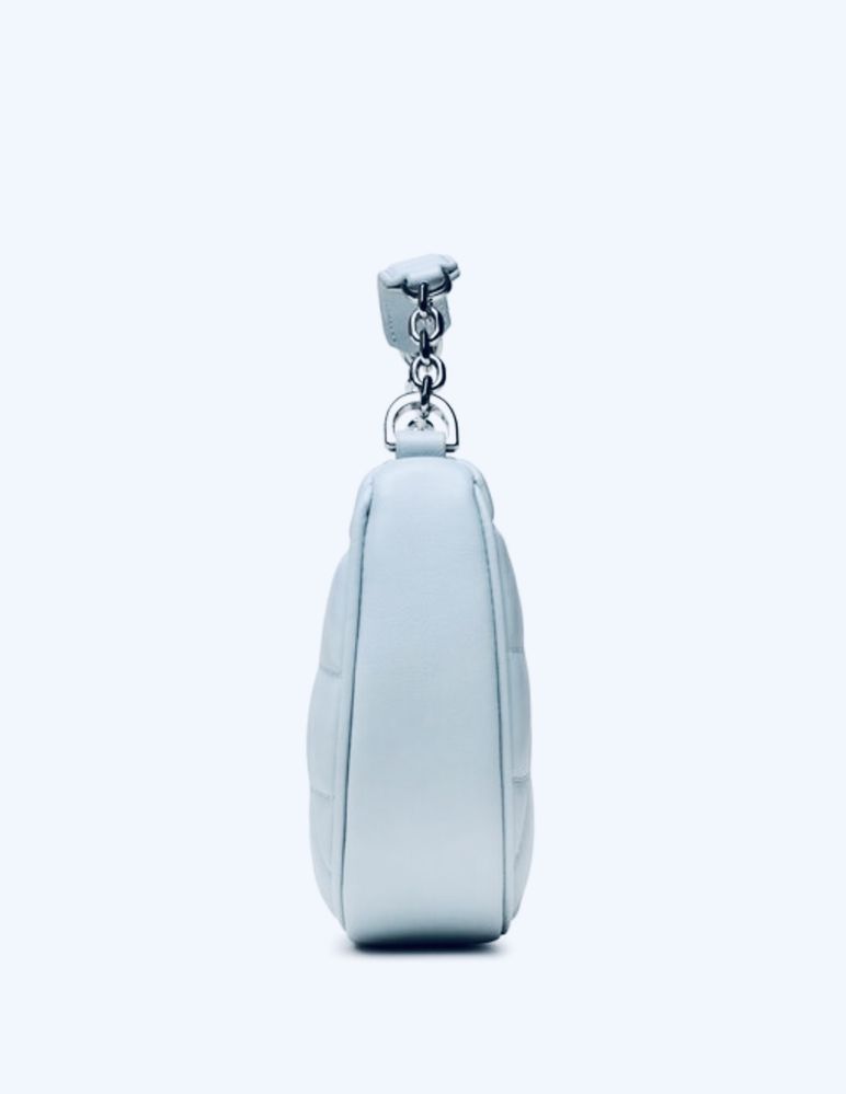 Torebka Calvin Klein mała mini bag mk błekitna ck do ręki kors