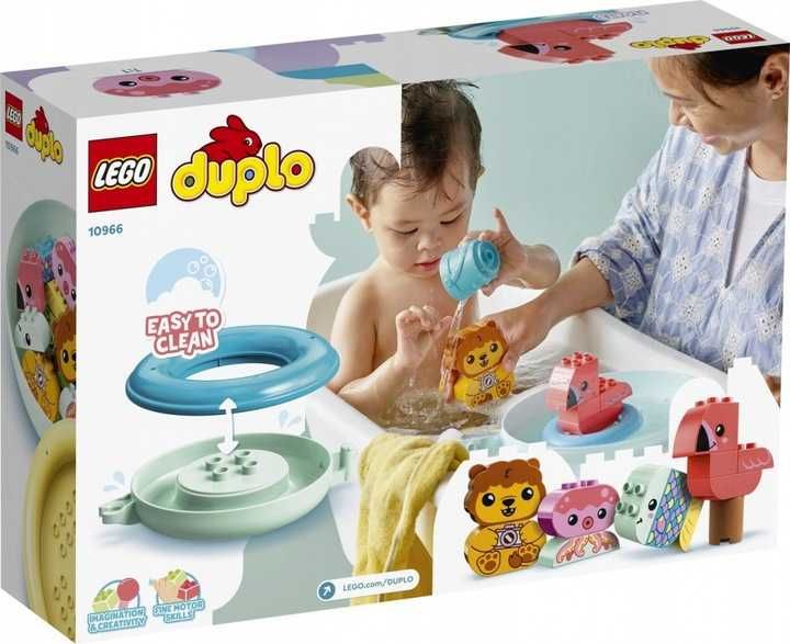 LEGO DUPLO 10966 Pływająca Wyspa Zwierzątka Zabawa W Kąpieli *NOWE*