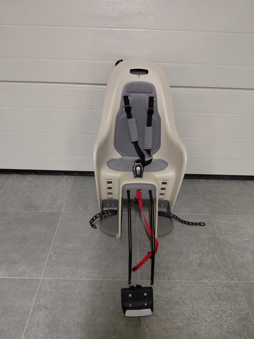 fotelik rowerowy beżowy